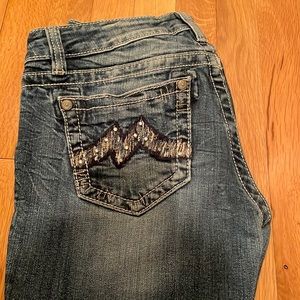Miss me jeans, boot cut. Size 29L